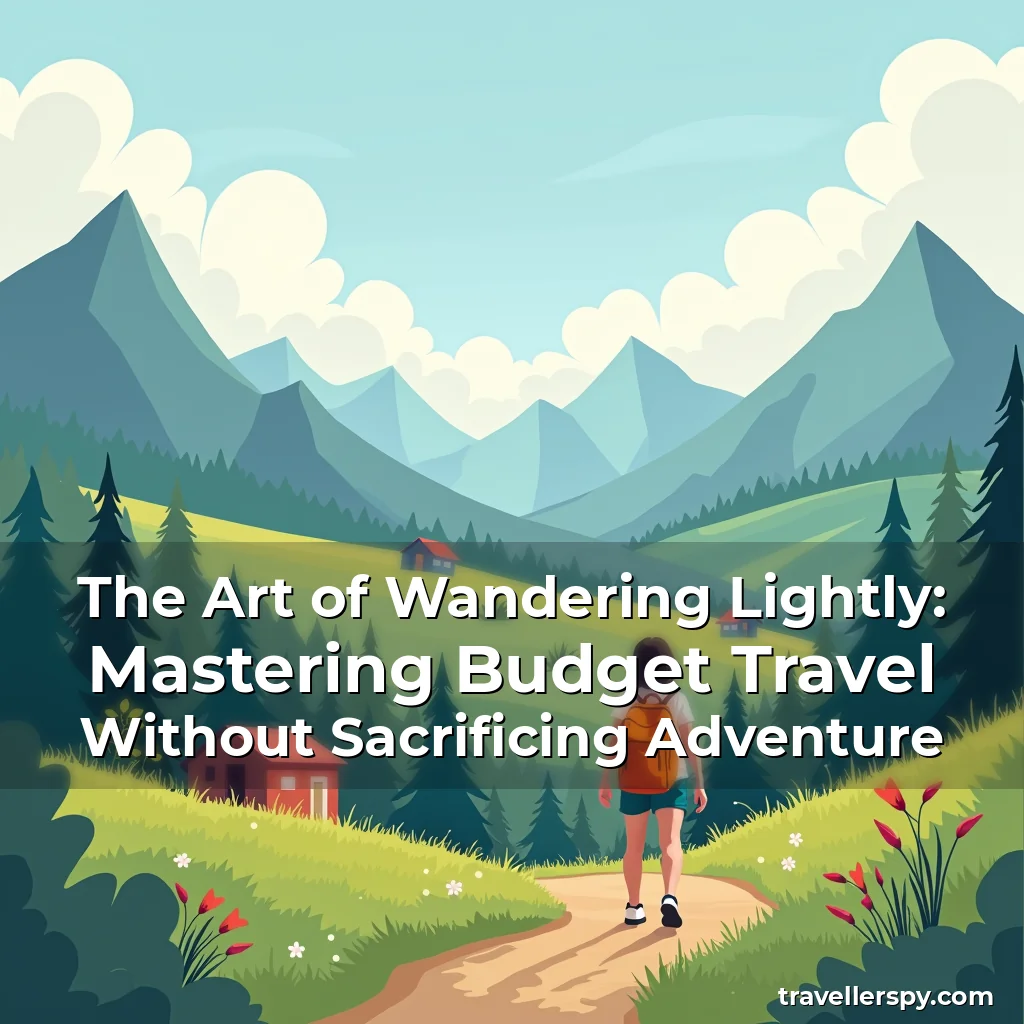 Read more about the article The Art of Wandering Lightly: Mastering Budget Travel Without Sacrificing Adventure