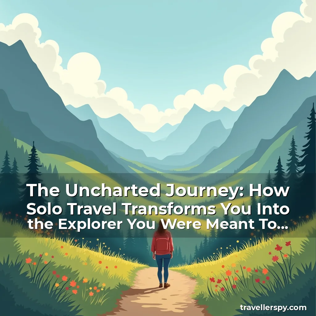 Read more about the article The Uncharted Journey: How Solo Travel Transforms You Into the Explorer You Were Meant To Be