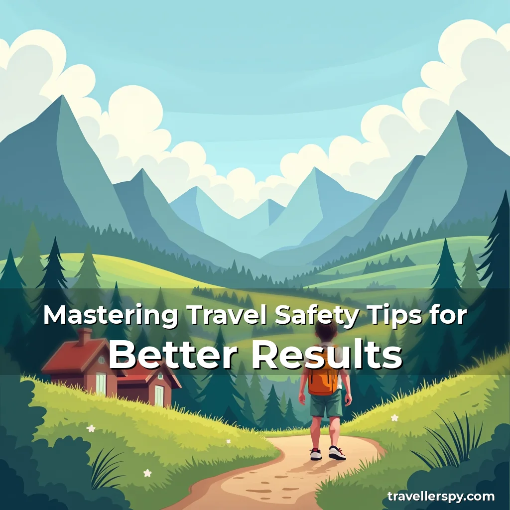 Read more about the article Mastering Travel Safety Tips for Better Results