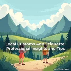 Artistic representation for Local Customs And Etiquette: Professional Insights and Tips